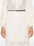 Ottie embroidered midi skirt